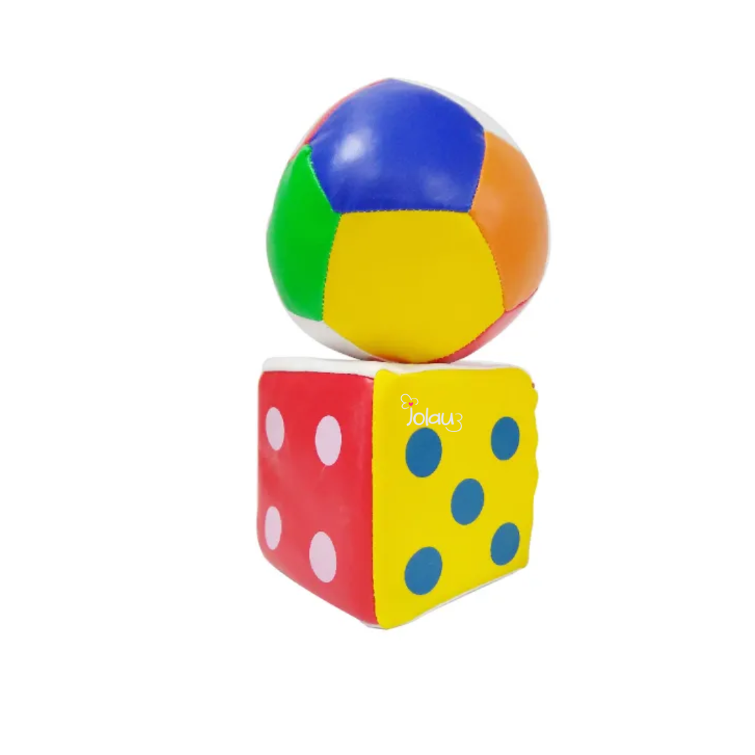 PELOTA Y CUBO DE ESTIMULACION