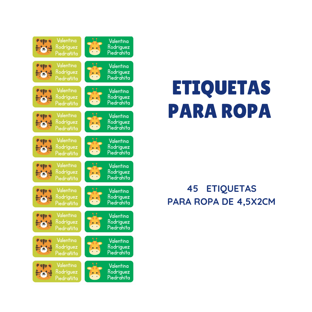 ETIQUETAS PARA ROPA 18