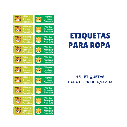 ETIQUETAS PARA ROPA 18