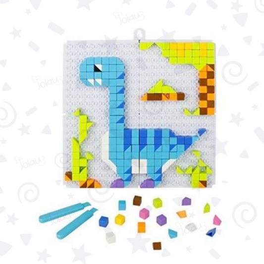 MOSAIC PUZZLE ART DINOSAURIOS