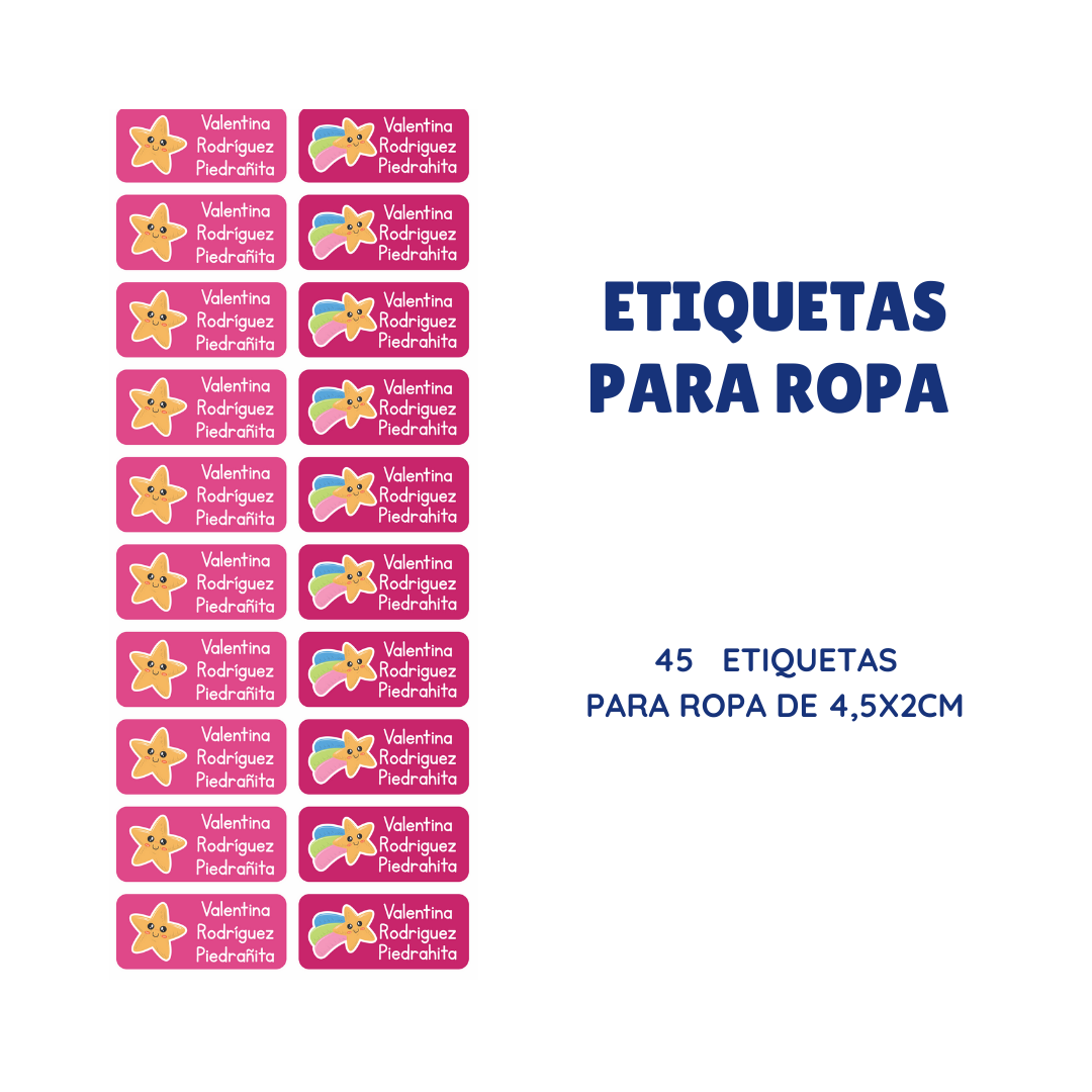 ETIQUETAS PARA ROPA 33