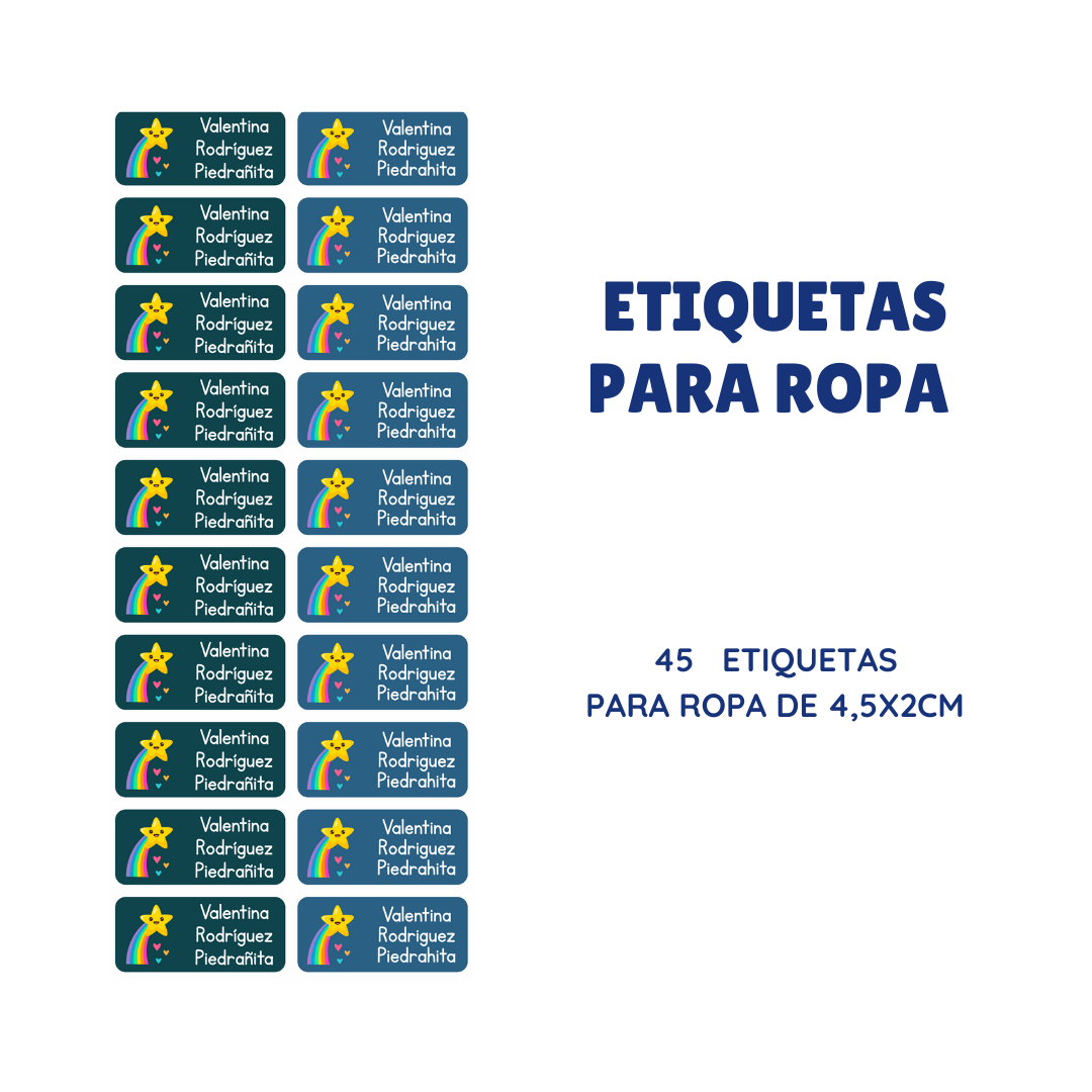 ETIQUETAS PARA ROPA 34