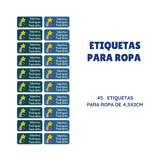 ETIQUETAS PARA ROPA 34