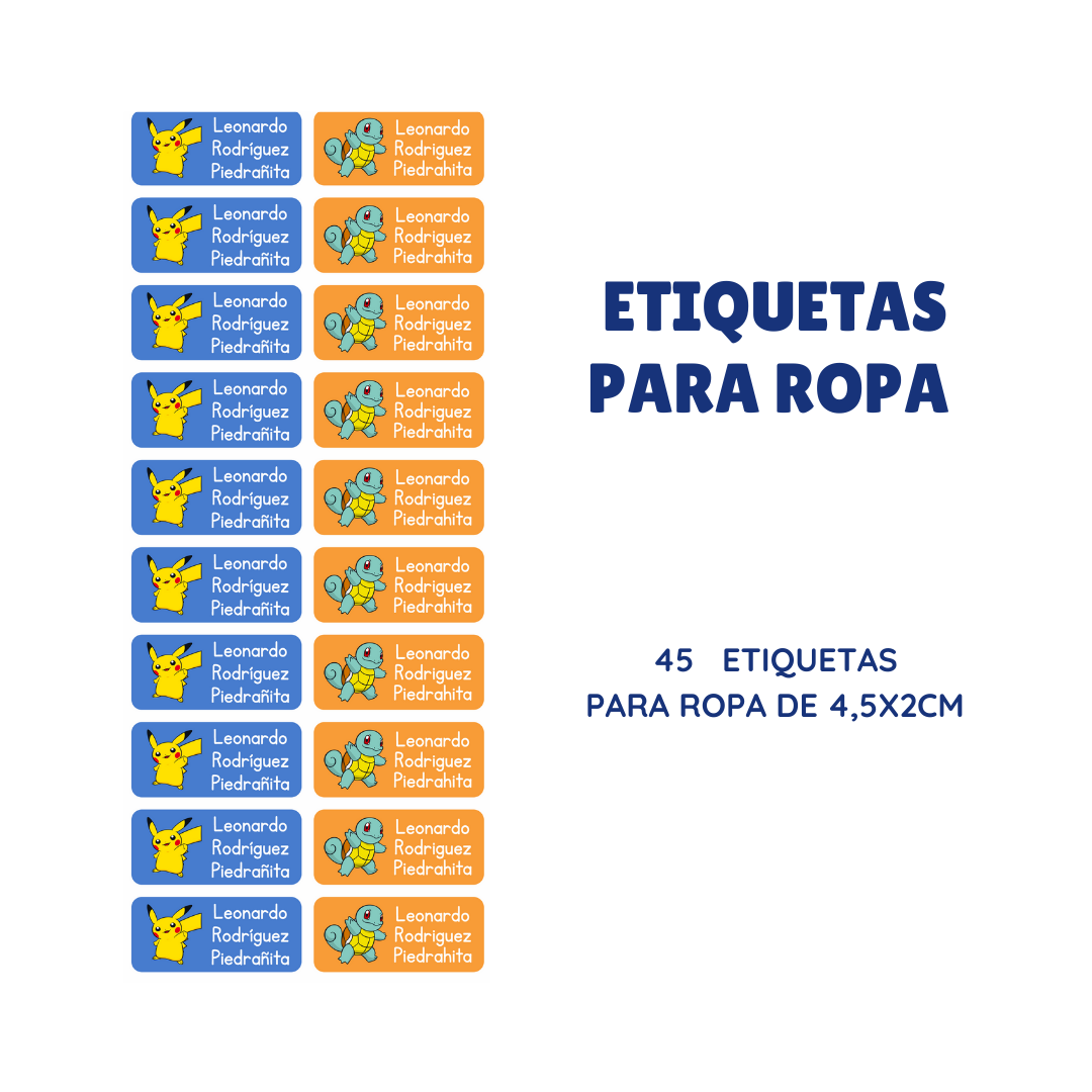 ETIQUETAS PARA ROPA 38