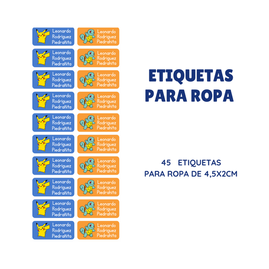 ETIQUETAS PARA ROPA 38