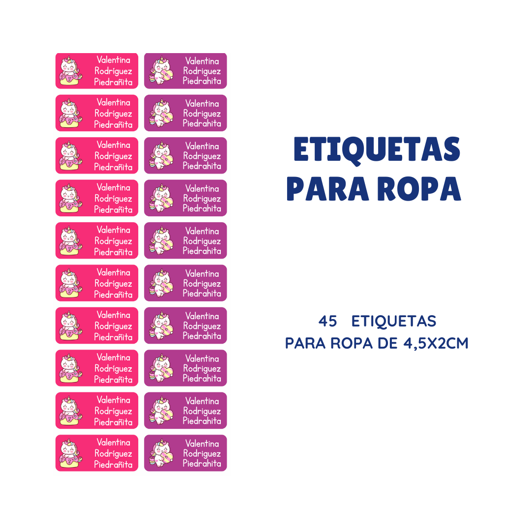 ETIQUETAS PARA ROPA 41