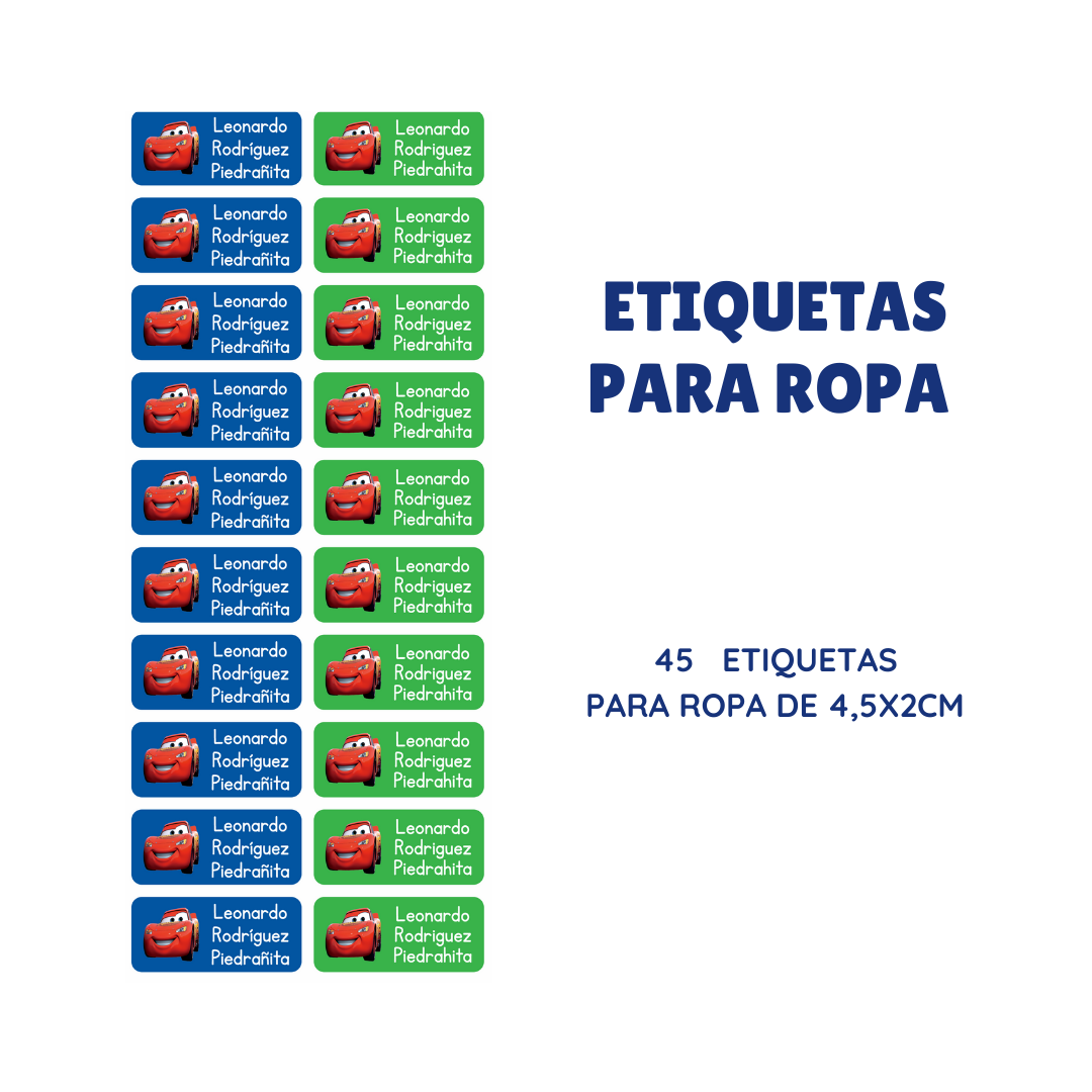 ETIQUETAS PARA ROPA 42