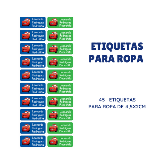 ETIQUETAS PARA ROPA 42