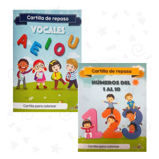 CARTILLAS VOCALES Y NUMEROS