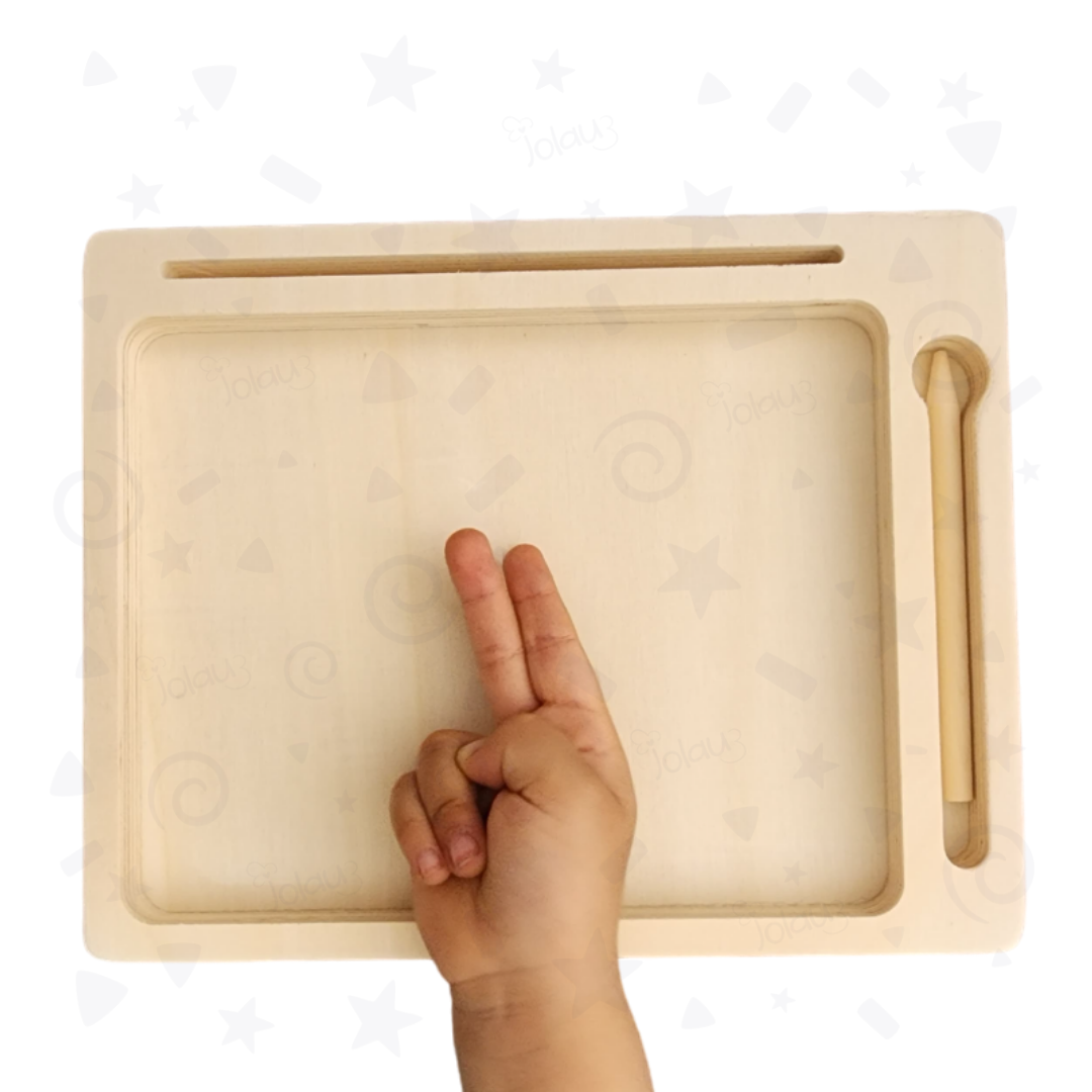 CAJA DE ARENA TIPO MONTESSORI