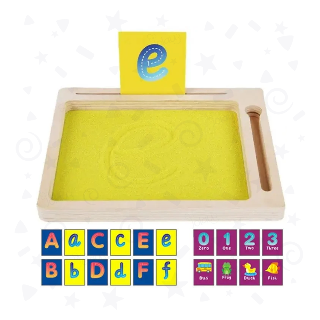 CAJA DE ARENA TIPO MONTESSORI