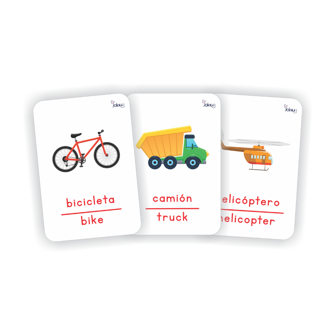 FLASHCARDS MEDIOS DE TRANSPORTE