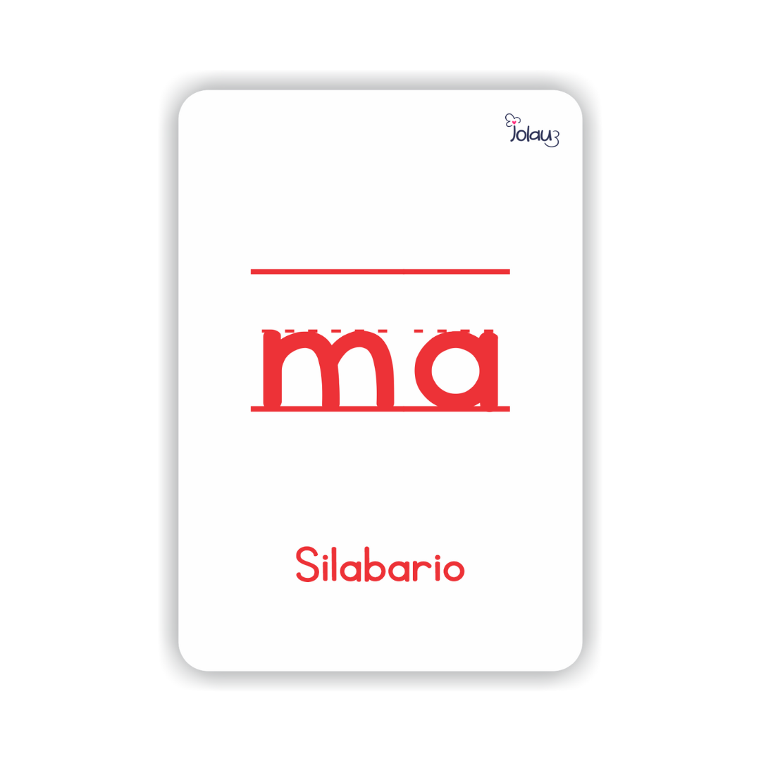 FLASHCARDS SILABARIO