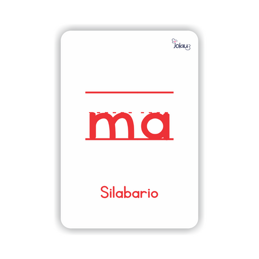 FLASHCARDS SILABARIO